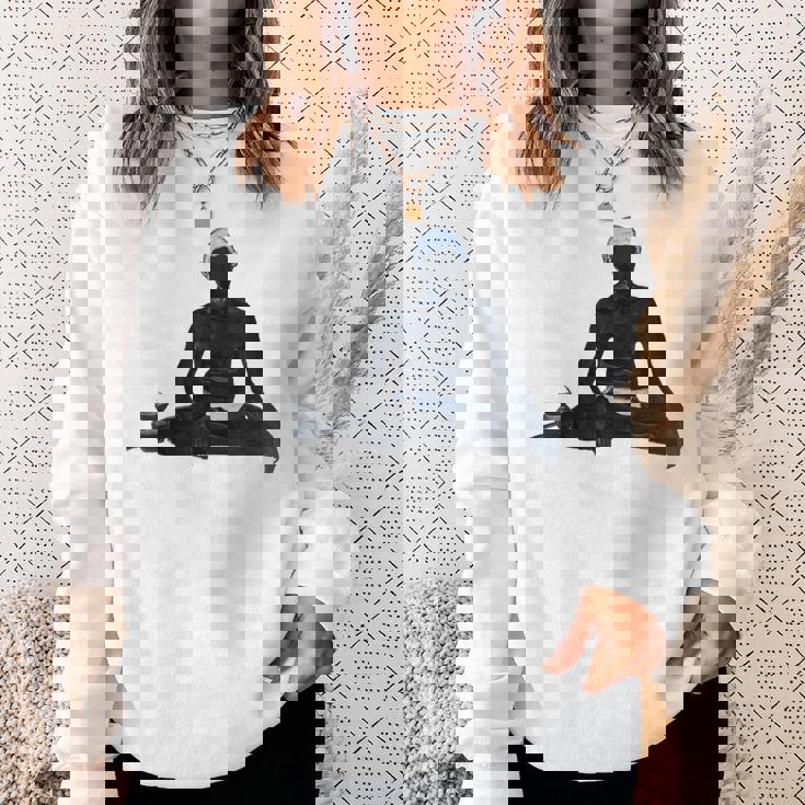 Ramana Maharshi アートワーク スウェットシャツ 彼女への贈り物