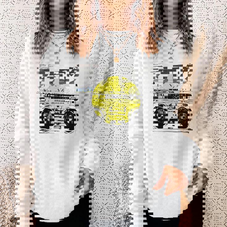 Retro 80S 日本製ヴェイパーウェーブ ヒップホップ ラップ アナログブームボックス スウェットシャツ 彼女への贈り物