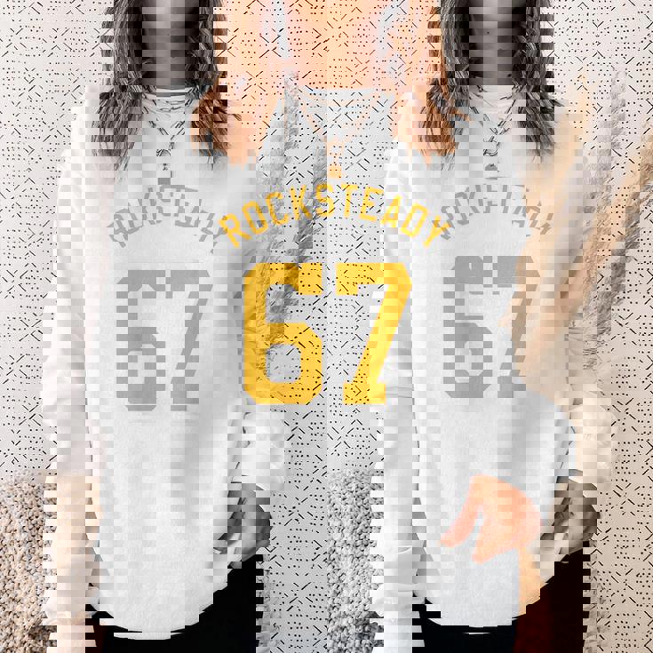 Rocksteady 1967 ビンテージ レゲエ スカ衣服 男女兼用 スウェットシャツ 彼女への贈り物