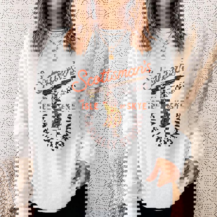 Scottsman's Isle Ofkyecotland Fine Ales スウェットシャツ 彼女への贈り物