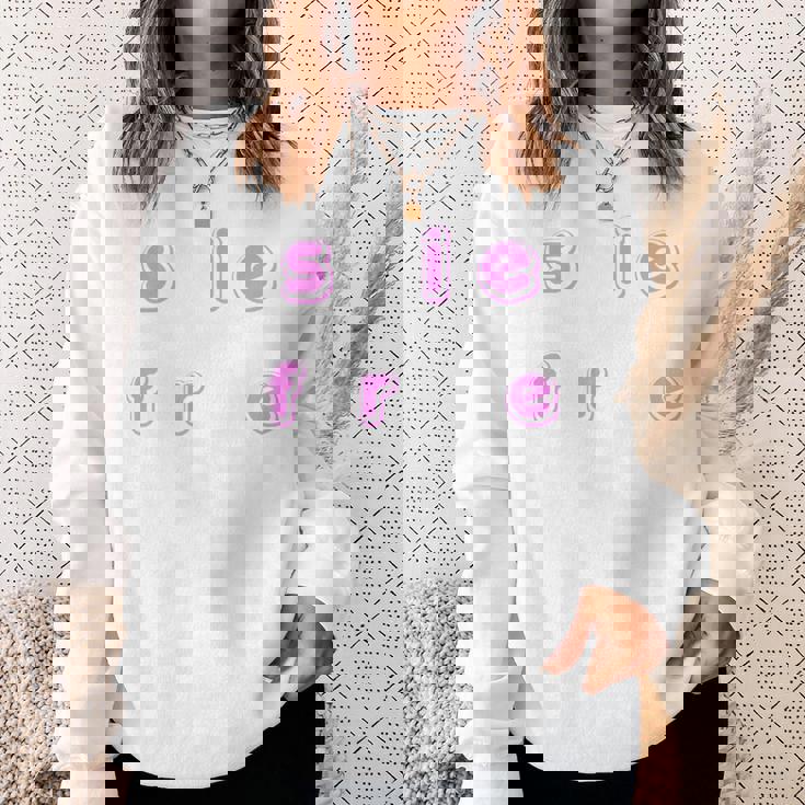 Smile-For-Me 長袖tシャツ スウェットシャツ 彼女への贈り物