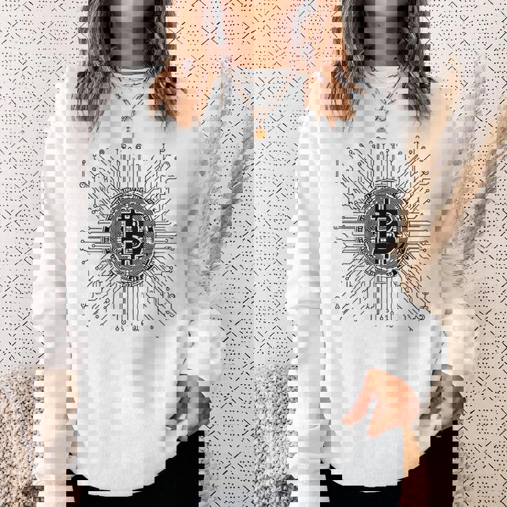 Snirt ビットコイン モチーフ ビットコイン ビットコインカップ スウェットシャツ 彼女への贈り物