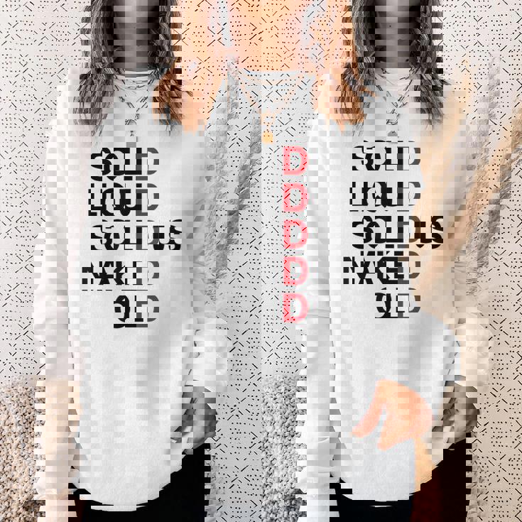 Solid Liquidolidus Naked Old スウェットシャツ 彼女への贈り物