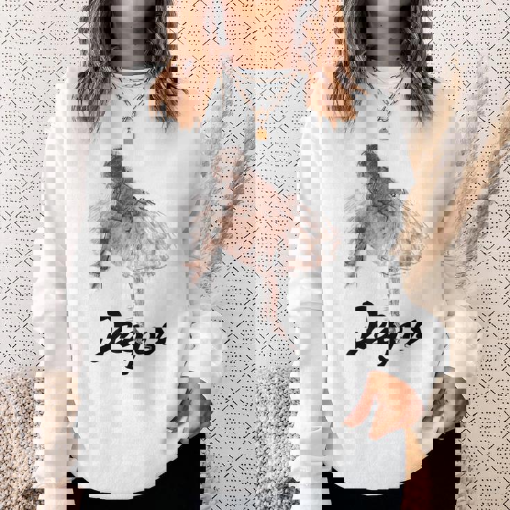 Study Of A Ballet Dancer エドガー・ドガ スウェットシャツ 彼女への贈り物