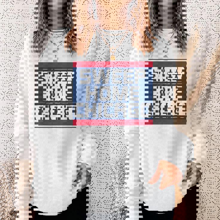 Sweep Home シカゴ野球 サウスサイド チータウン お土産 スウェットシャツ 彼女への贈り物