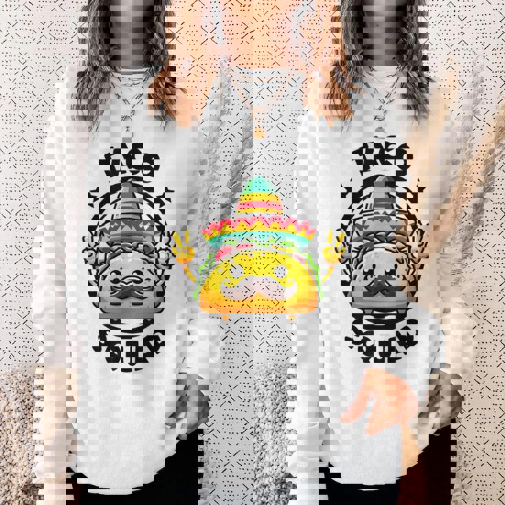 Tacoquad 面白いメキシカンタコス火曜日 タコスバウトチーム タコス スウェットシャツ 彼女への贈り物