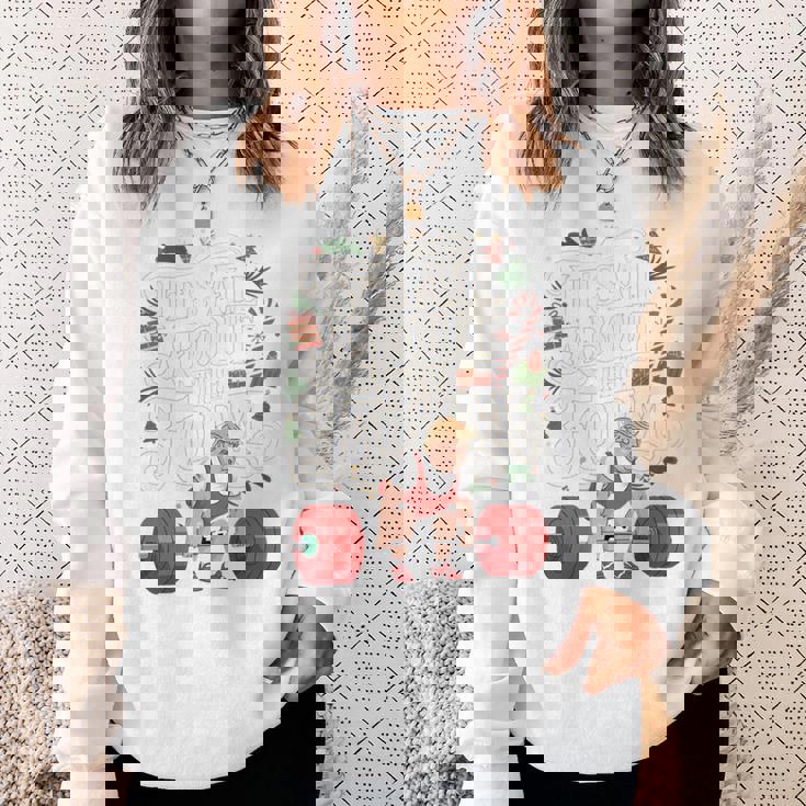 Trump It's All About The Form クリスマス ワークアウト ジム ホリデー 長袖tシャツ スウェットシャツ 彼女への贈り物