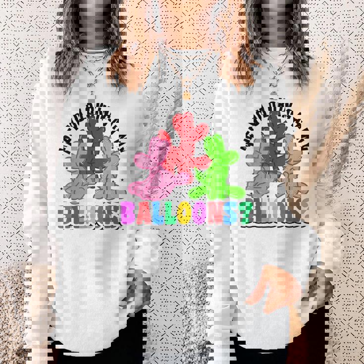 Twisting Balloon バルーンツイスト アート バルーンモデリング スウェットシャツ 彼女への贈り物