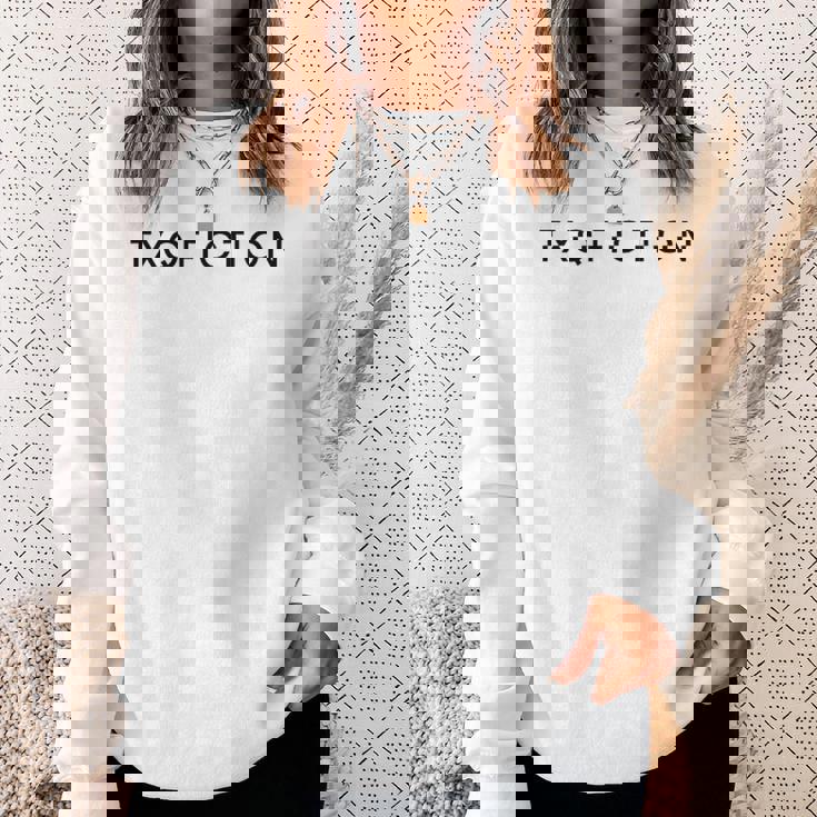 Txq Fiction 白tシャツ（半袖） スウェットシャツ 彼女への贈り物