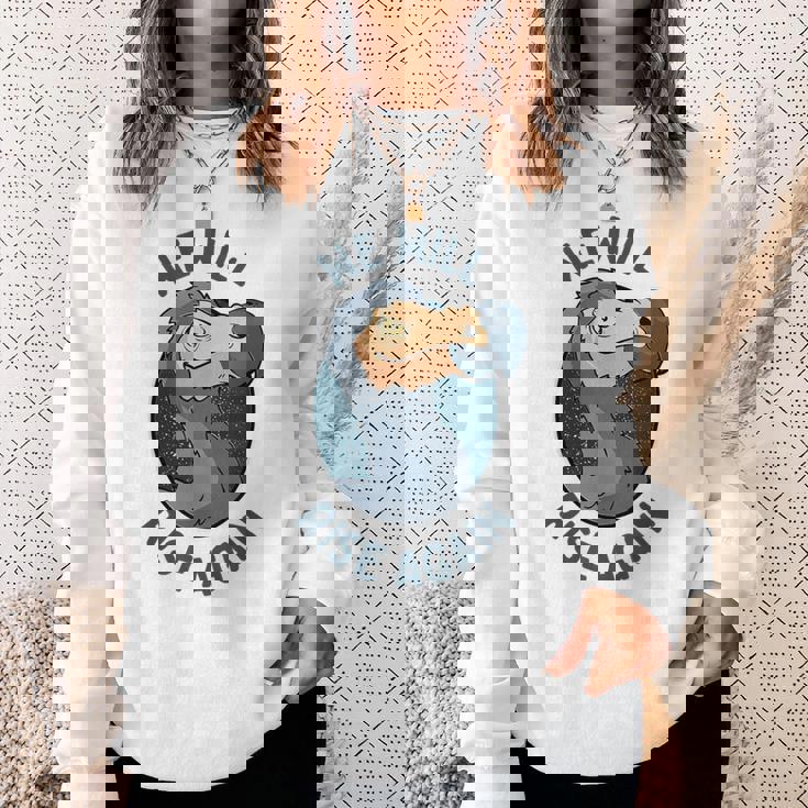 We Will Rise Again 絶滅した飛べないドードー スウェットシャツ 彼女への贈り物