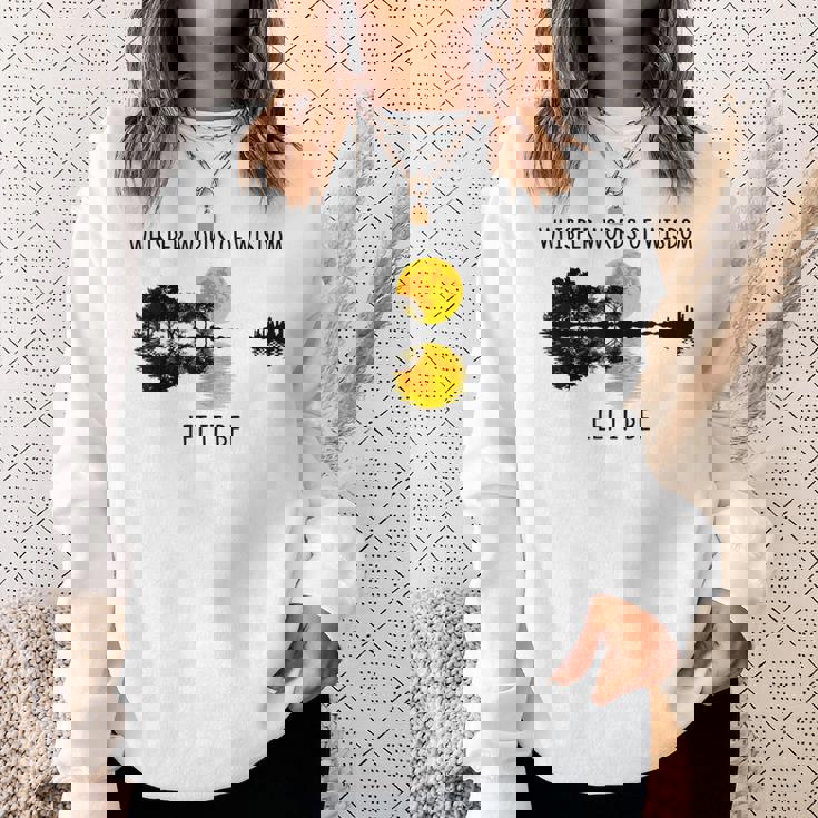 Whisper Words Of Wisdom Let-It Be ギター レイクシャドウ スウェットシャツ 彼女への贈り物