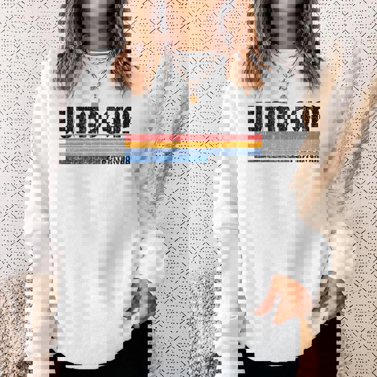 Wind Gap Pa Hometown Pride レトロ 70年代 80年代スタイル スウェットシャツ 彼女への贈り物