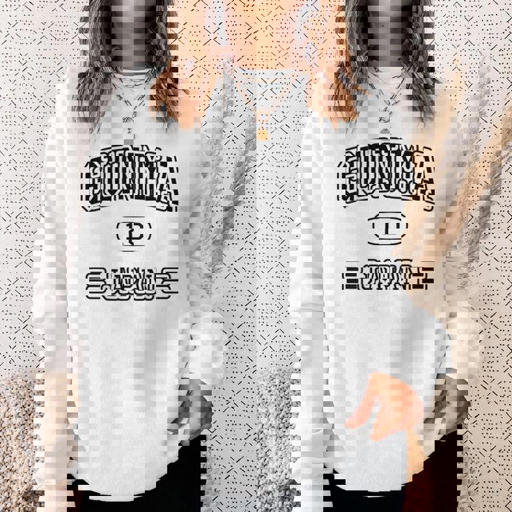 【バックプリント・背中側】群馬 Gunma【チームユニフォーム風】Jimo-T ジモティ 面白い スウェットシャツ 彼女への贈り物