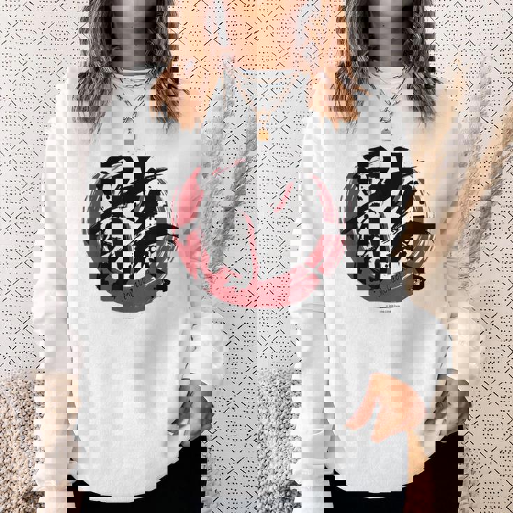 【森カリオペ】ホロライブ 漢字tシャツ 骸 スウェットシャツ 彼女への贈り物