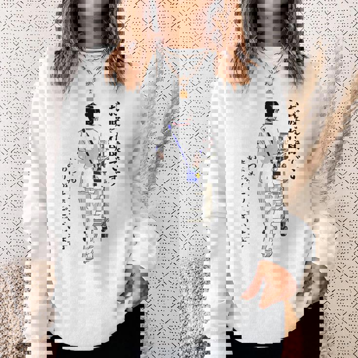 【看護してる人】感謝を伝えるプレゼント スウェットシャツ 彼女への贈り物