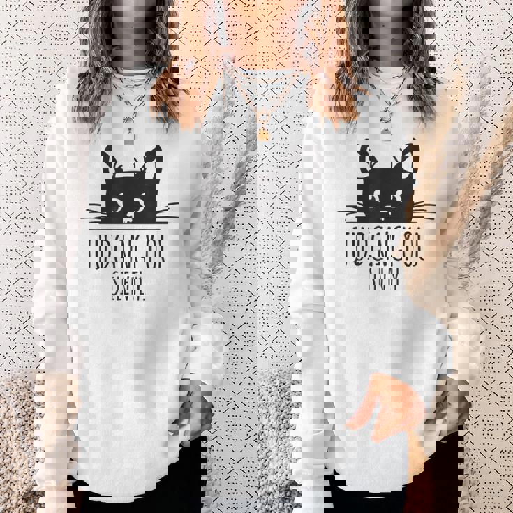 あなたを静かに判断します スウェットシャツ 彼女への贈り物