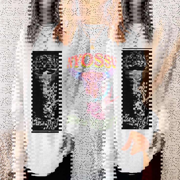 うびびびびはんじょう 長袖tシャツ スウェットシャツ 彼女への贈り物