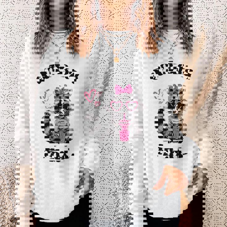 かわいいけれど、野生の面白いラコン。 スウェットシャツ 彼女への贈り物