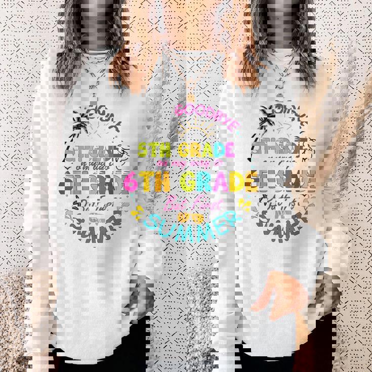 さよなら 5年生 卒業 中学へ ハローサマー スウェットシャツ 彼女への贈り物