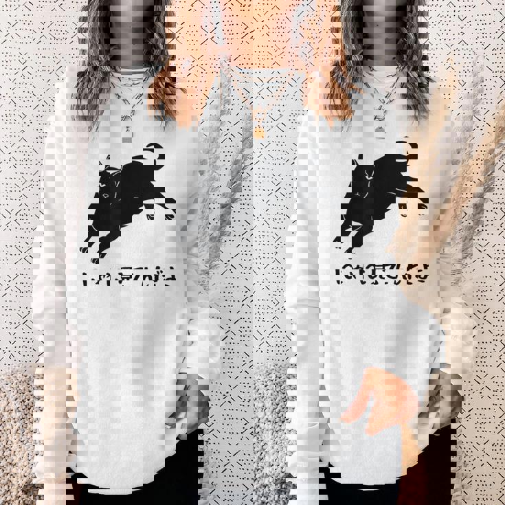 にゃに見てんだよ 猫 おもしろ 可愛い ねこ ネコ 猫 ネコ 猫 柄 かわいい スウェットシャツ 彼女への贈り物