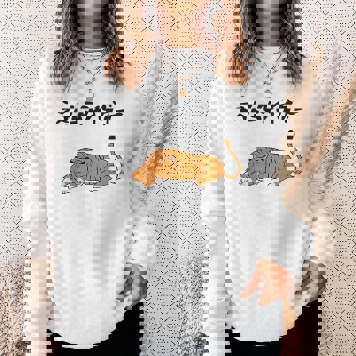 ねむタイガー ネタ ダジャレ おやじギャグ お笑い ギャグ ダジャレ好き ツッコミ 虎 動物好き おもしろ スウェットシャツ 彼女への贈り物