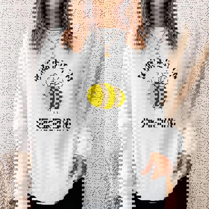 はちみつ養蜂 アイロニックビーキーパーハニー スウェットシャツ 彼女への贈り物