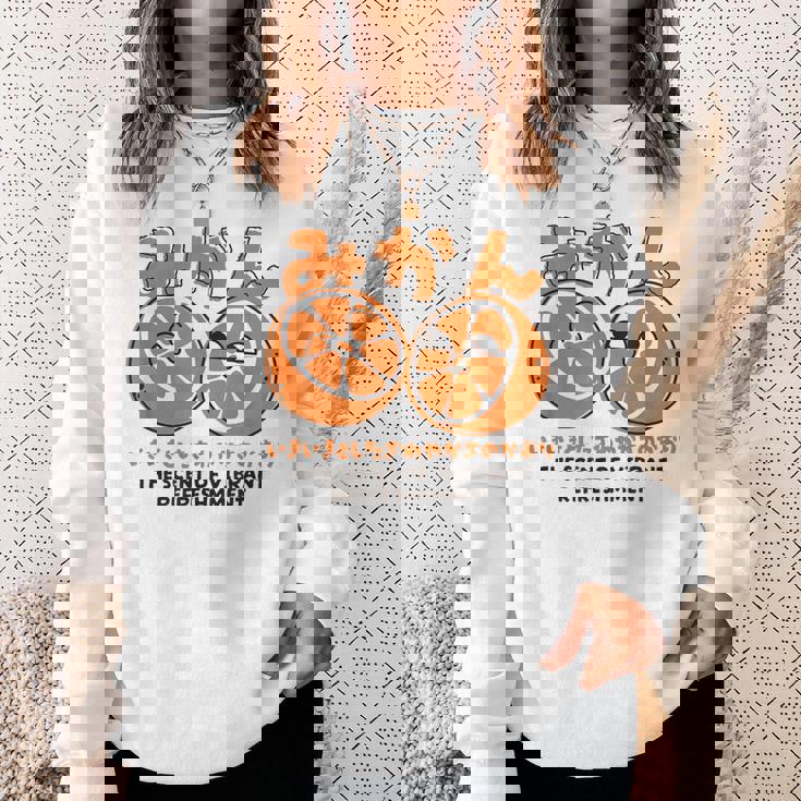 みかん柑橘 鮮やかな爽快感 日本語漢字付き スウェットシャツ 彼女への贈り物