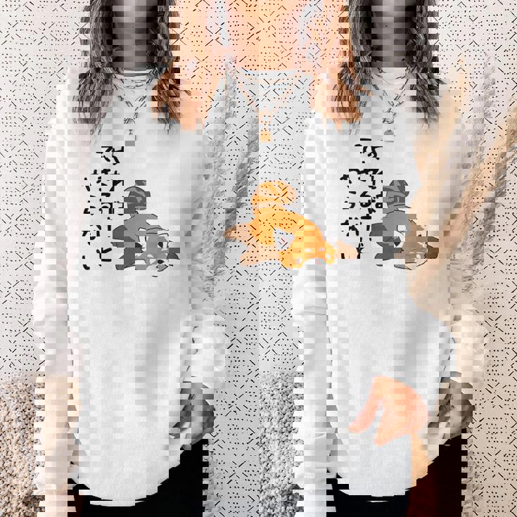 やればできるけどやらない レッサーパンダデザイン スウェットシャツ 彼女への贈り物