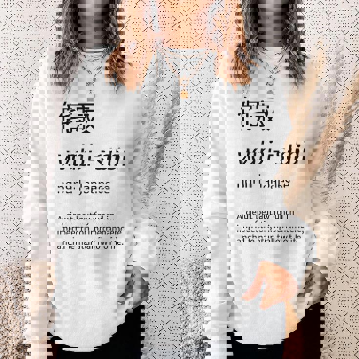 わびさび日本文化 美 禅 ギフト スウェットシャツ 彼女への贈り物