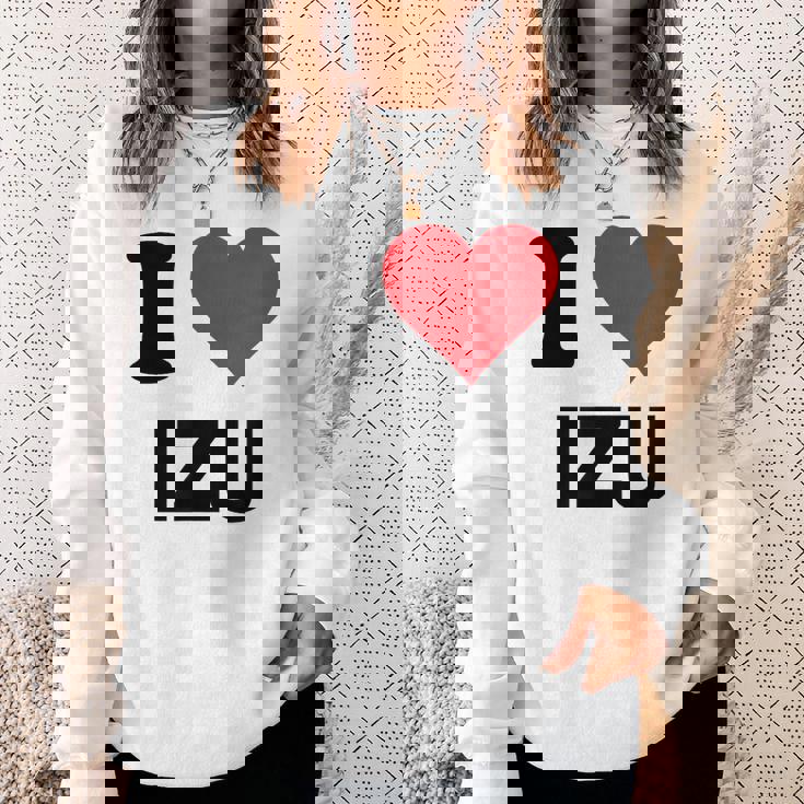 アイハート 伊豆ジャパンラブ 日本土産 スウェットシャツ 彼女への贈り物