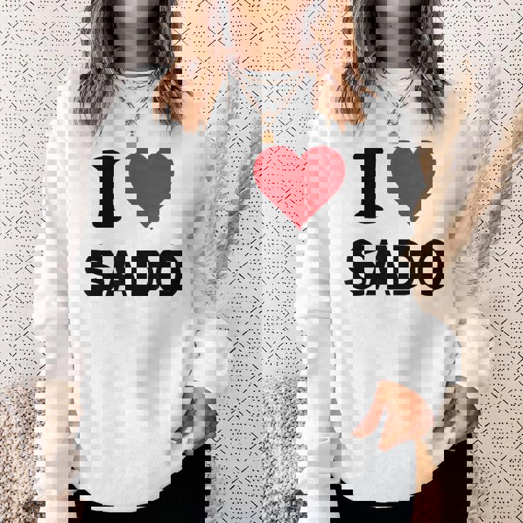 アイハート 佐渡ジャパンラブ 日本土産 スウェットシャツ 彼女への贈り物