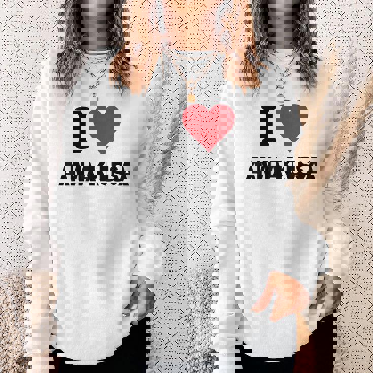 アイハート 天草 Japan Love 日本土産 スウェットシャツ 彼女への贈り物