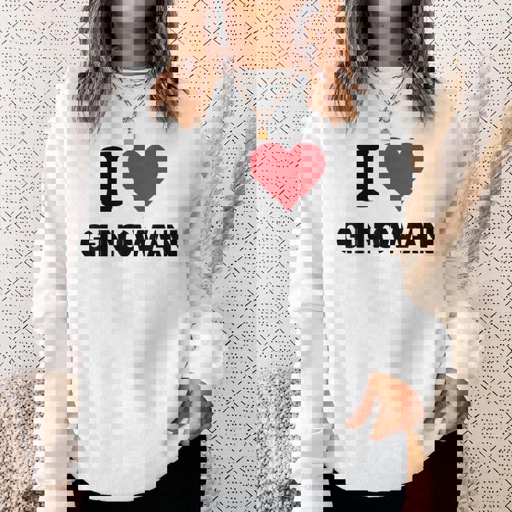 アイハート 宜野湾 Japan Love 日本土産 スウェットシャツ 彼女への贈り物