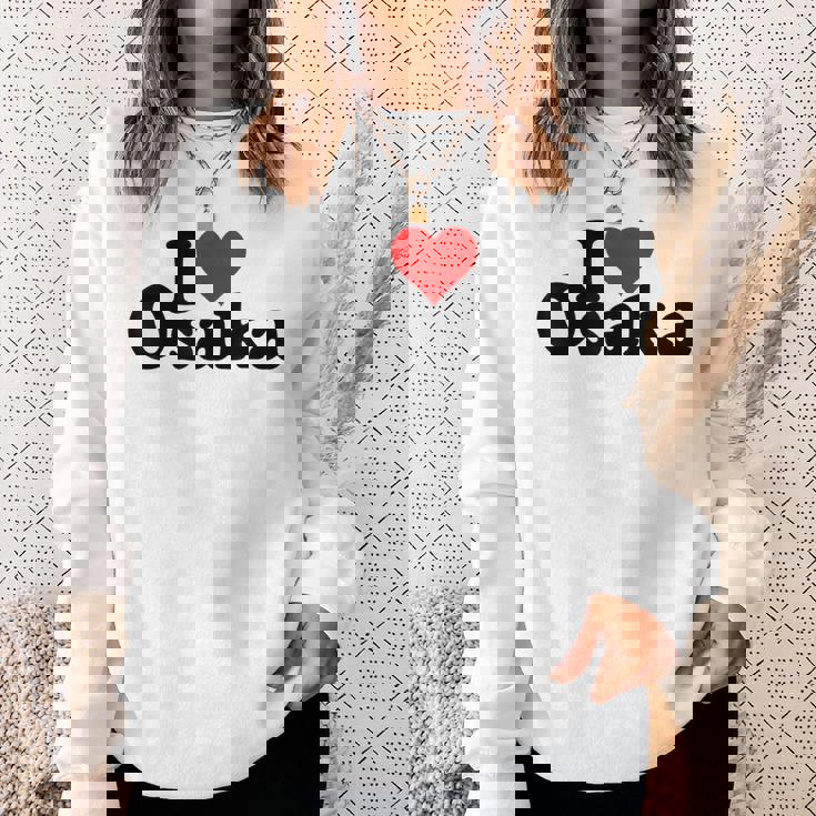 アイラブハート大阪ジャパン スウェットシャツ 彼女への贈り物