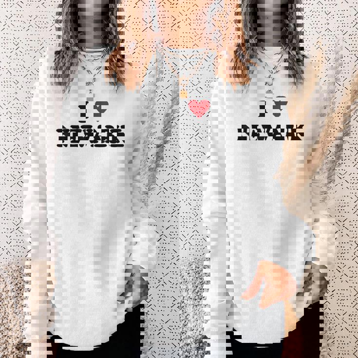 アイ・ハート Usa シティ-アイ・ラブ・ニューアーク スウェットシャツ 彼女への贈り物