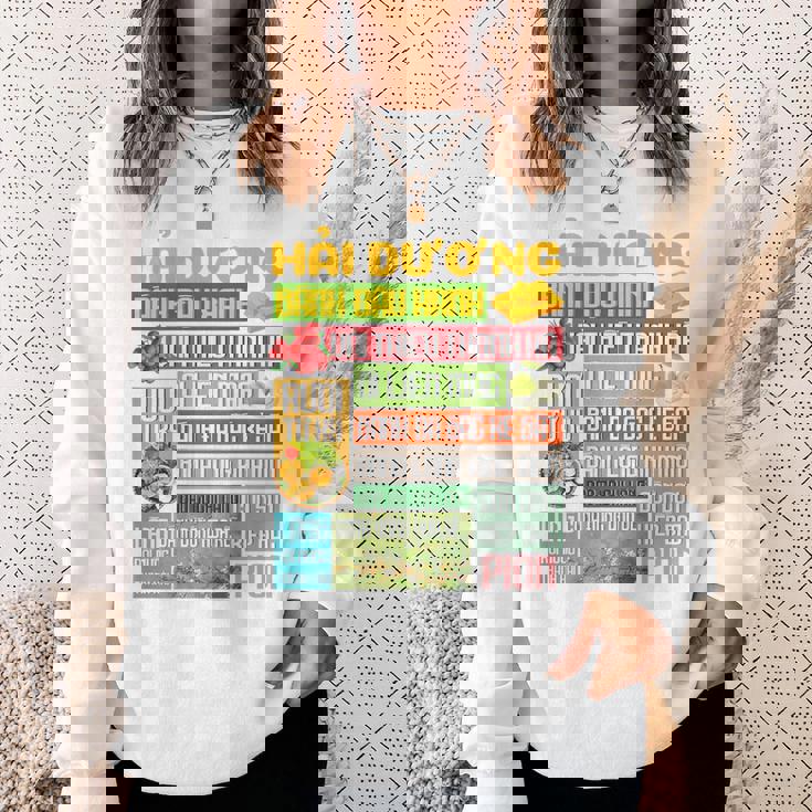 アイ・ラブ・ハイズオン-アイ・ラブ・ベトナム-Pion スウェットシャツ 彼女への贈り物