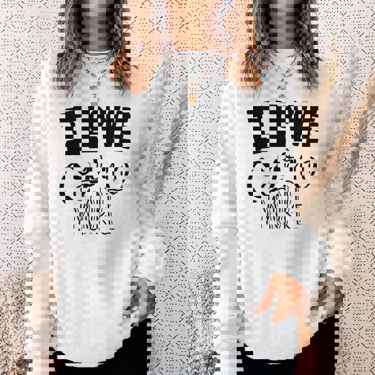 アイ・ラヴ・ユー 長袖tシャツ スウェットシャツ 彼女への贈り物