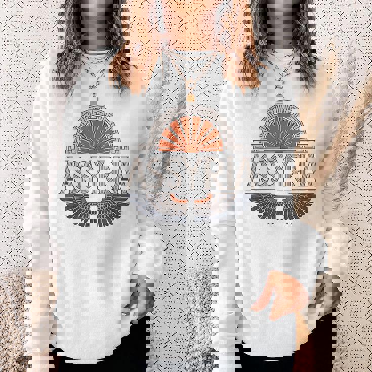 アッシリア メソポタミアの歴史 アッシリア人 スウェットシャツ 彼女への贈り物