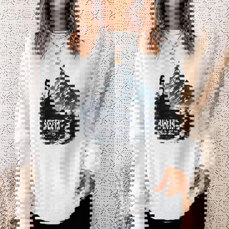 アドベンチャー バグ アウトドア キャンプ ハイキング 面白い 自然 グラフィック スウェットシャツ 彼女への贈り物