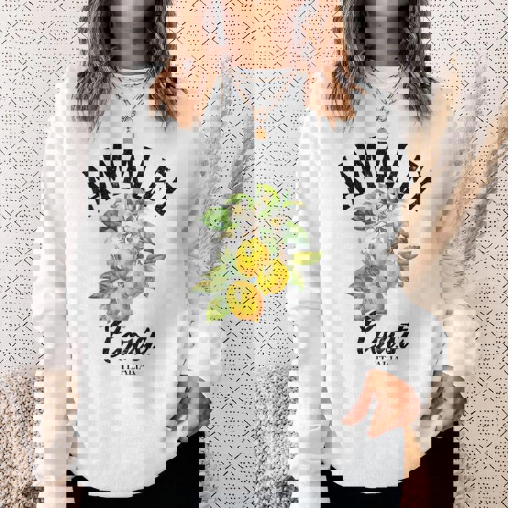 アマルフィ海岸レモン イタリア スウェットシャツ 彼女への贈り物