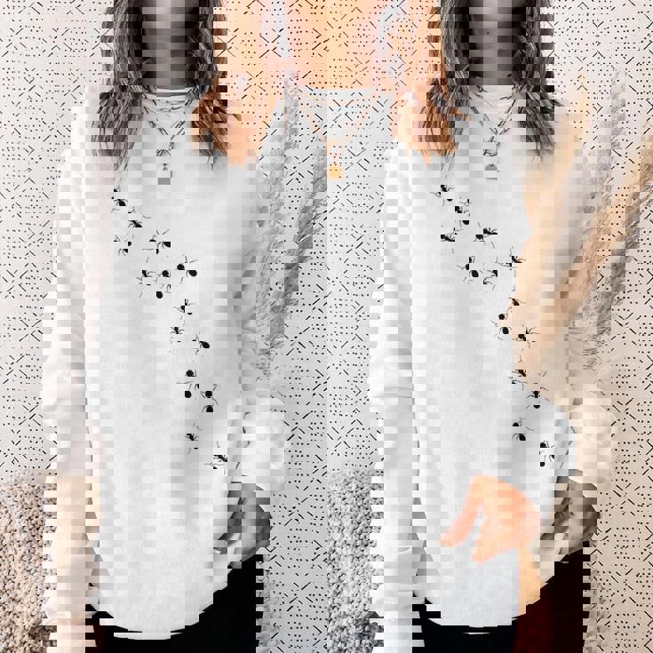 アリ マーチングアリ 昆虫 メンズ レディース キッズ ギフト スウェットシャツ 彼女への贈り物