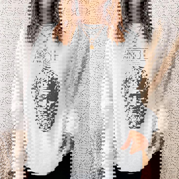 アリストテレスtシャツ 古代ギリシャ哲学者 スウェットシャツ 彼女への贈り物