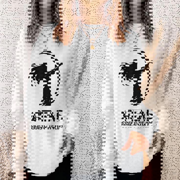 アルテミス 古代ギリシャの女神 スウェットシャツ 彼女への贈り物