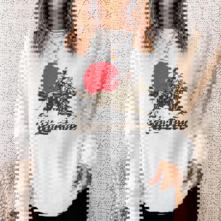 イエローストーン国立公園 カウボーイ&馬 ラングラー ビンテージ スウェットシャツ 彼女への贈り物