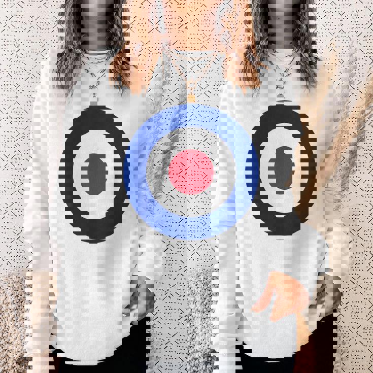 イギリス空軍の様式化されたラウンデル旗 スウェットシャツ 彼女への贈り物