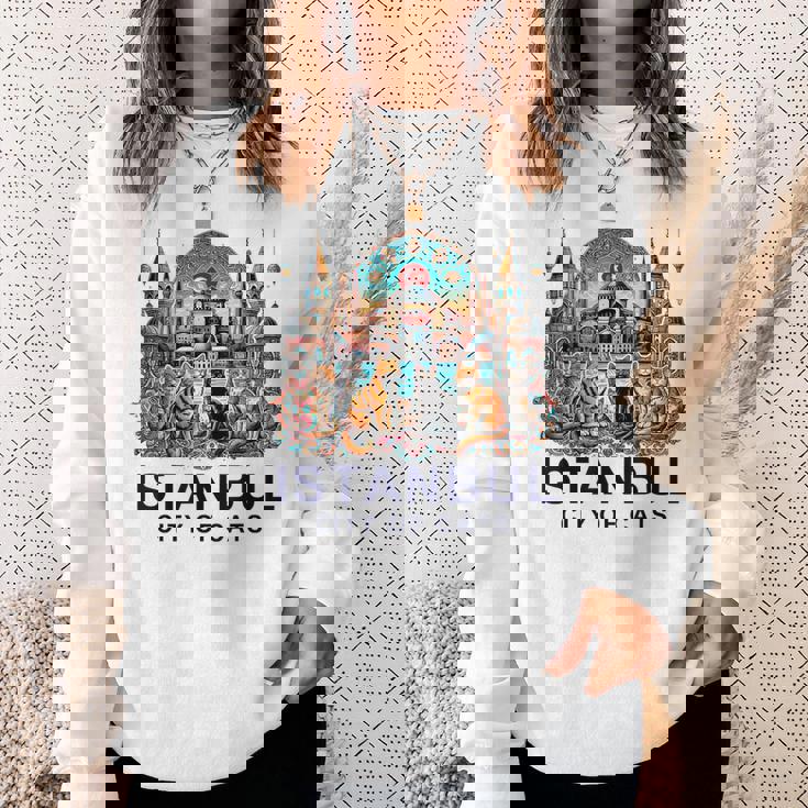 イスタンブール、トルコ 猫の街 Ii スウェットシャツ 彼女への贈り物