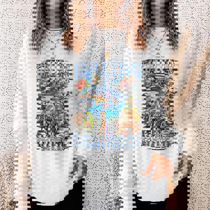 イタリアンブレイン 長袖tシャツ スウェットシャツ 彼女への贈り物