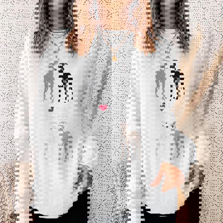 イタリアン・グレイハウンドが大好き スウェットシャツ 彼女への贈り物