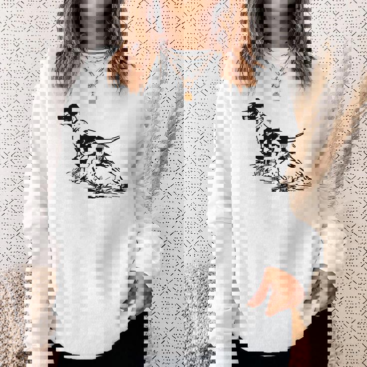 イングリッシュポインタードッグ スウェットシャツ 彼女への贈り物