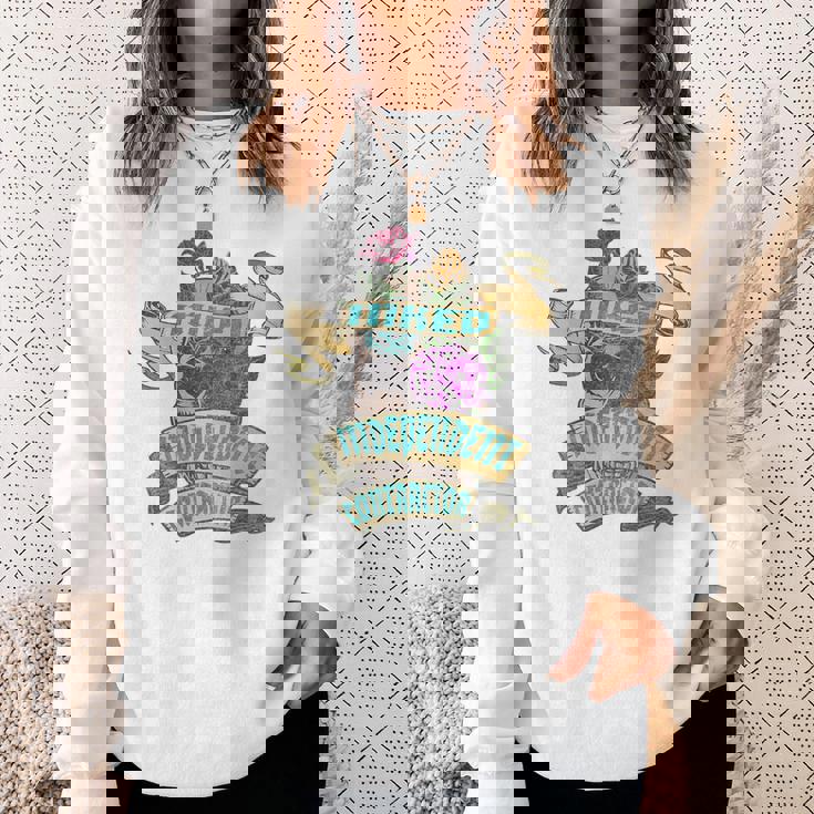 インディペンデント コントラクター インクドクロ タトゥー バックサイドデザイン スウェットシャツ 彼女への贈り物